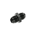 03 MALE TO MALE 3/8 X 24 AN/JIC FLARE UNION BLACK