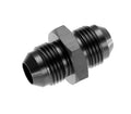 03 MALE TO MALE 3/8 X 24 AN/JIC FLARE UNION BLACK