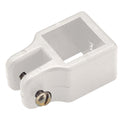 NYLON SQUARE TUBE TOP SLIDE 1" WHIT
