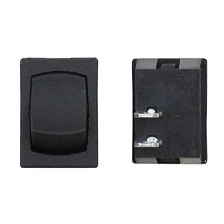 MINI ON/OFF SPST BLACK 1/CARD