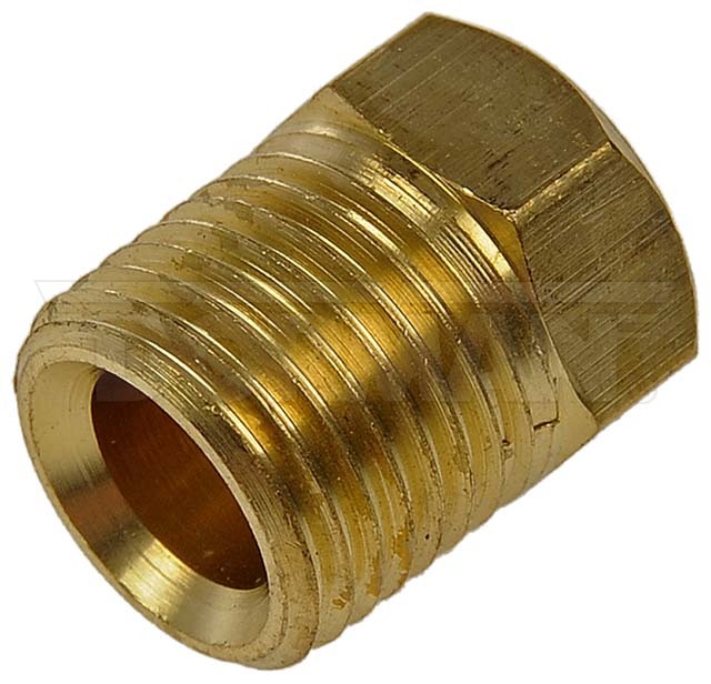 BRASS TUBE NUT 1/4