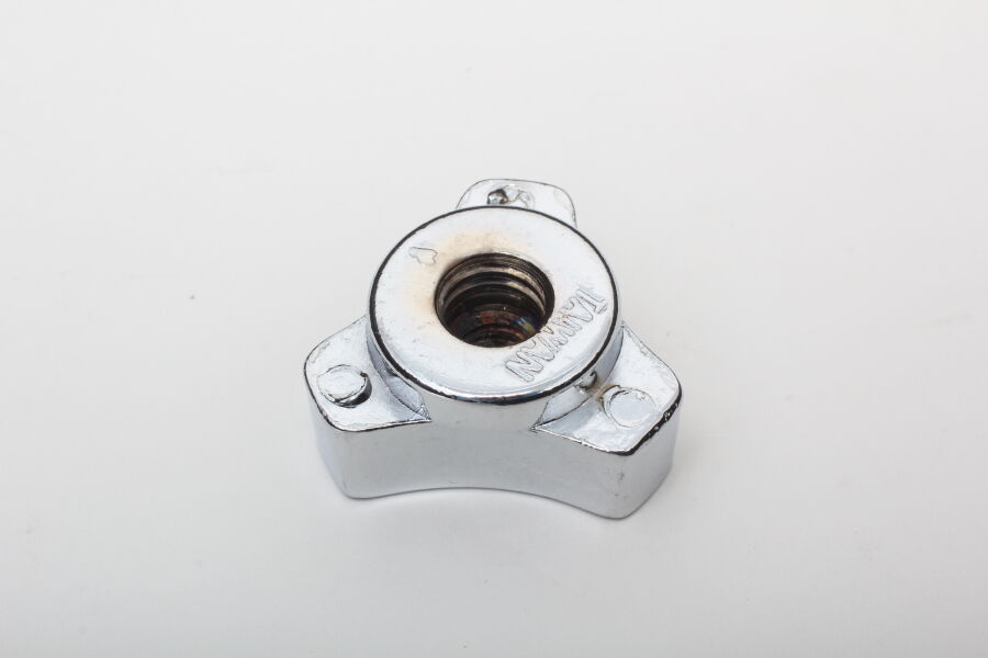 SMALL DELUXE 1/420 OR 5/16 IN.18 AIR CLEANER WING NUT BLACK WITH CHROME195964 PONTIAC ENGINES