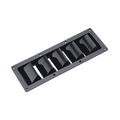ABS 5 SLOT VENTILATOR - BLACK
