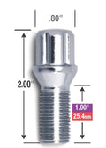 Gorilla BOLT CONE 17MM 14-1.25 CHR 27MM BULK