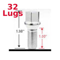 Gorilla BOLT CONE 17MM 14-1.25 CHR 27MM BULK