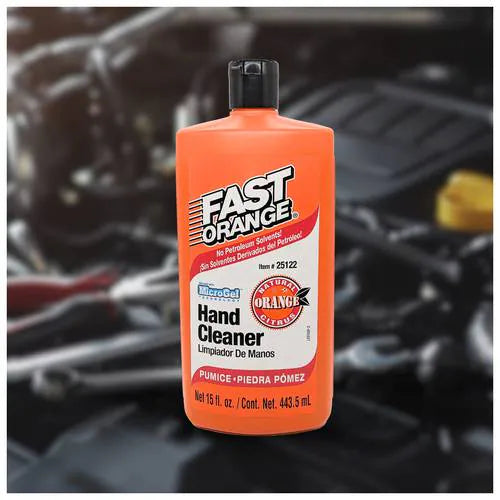 FAST ORANGE FINE PUMICE LOTION HAND CLEANER 15OZ BOTTLE
