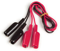 LEAD WIRES INSULATED 30' BLACK &