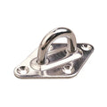 SS DIAMOND EYE PLATE - 3-3/16