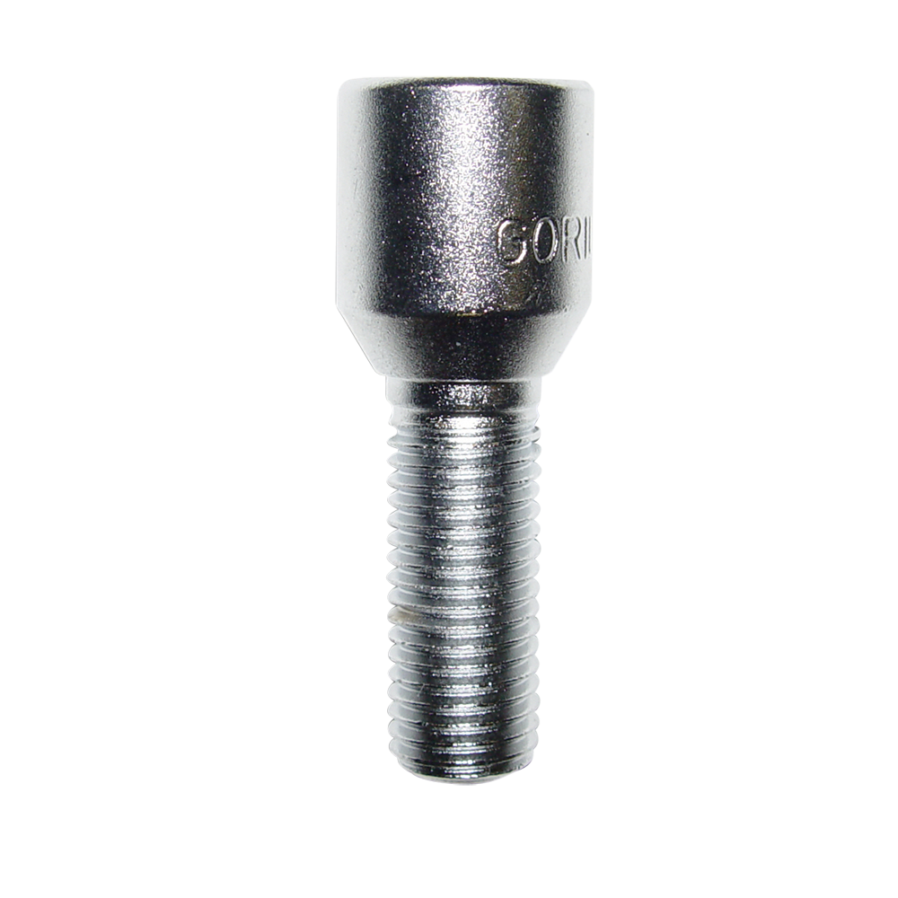 Gorilla HEX SKT CONE BOLT 12-1.50 CHR BULK