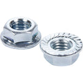 Serrated Flange Nuts 7/16-14 10pk