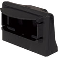 LICENSE BRACKET;BLACK COATED HOUSIN