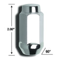 Gorilla DUP ACORN LUG 7/8in 1/2 CHR BULK