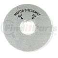 BATTERY MASTER DISCONNECT FACE PLAT