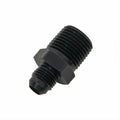 Russell Performance ADAPTER FITTING #6 AN MALE FLARE TO 1/2in NPT MALE BLK