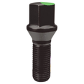 LUG BOLT SET BLACK CHROME 14MM X 1.50 5 LUG SET