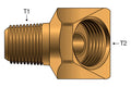 BRASS INVERTED FLARE