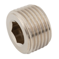 1/4in Allen Head Pipe Plug (2pk) Black