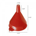 2-QT RED FUNNEL W/SCREEN