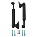 SPRING DOOR SUPPORT BLACK PLASTIC (2/CTN)