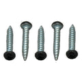 PAN HEAD SQUARE RECESS SCREW 8 X 11/2 BLACK (50/CTN)