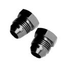 06 AN/JIC ALUMINUM FLARE PLUG BLACK