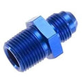 04 STRAIGHT MALE ADAPTER TO 04 (1/4) NPT MALE BLUE