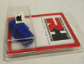 08 STRAIGHT MALE ADAPTER TO 06 (3/8) NPT MALE BLUE