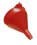 2-QUART RED POLYETHYLENE FUNNEL WIT