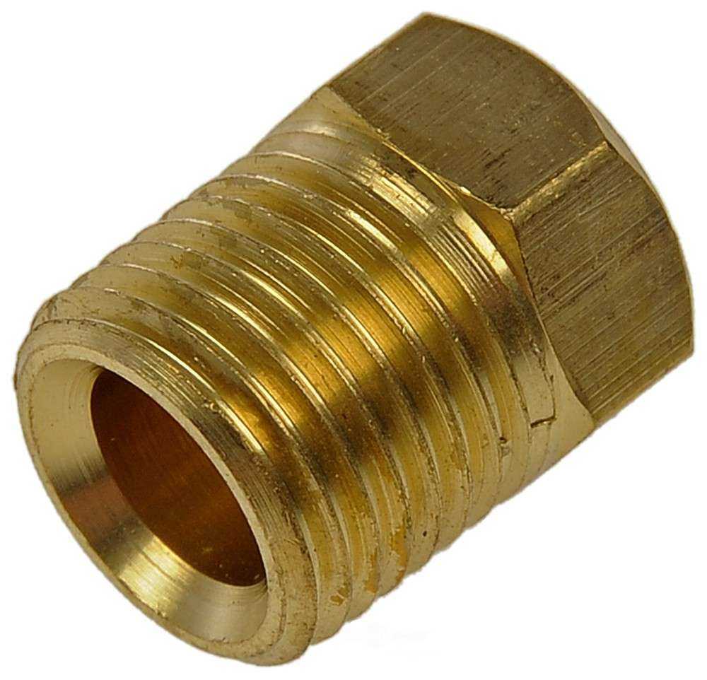 BRASS TUBE NUT 1/4