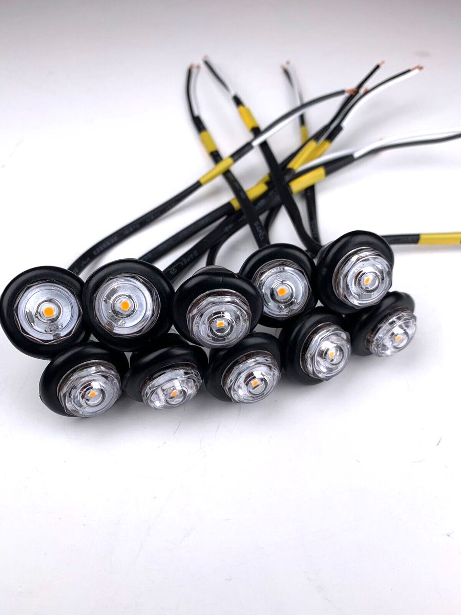 LED NONDIR;UNILT;GRMT;AMBER;CLEAR L