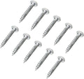 PAN HEAD SQUARE RECESS SCREW 8 X 11/2 ZINC (50/CTN)