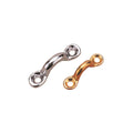 CHROME BRASS PAD EYE - 5/16