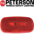 OVAL CLEARANCE LIGHT RED