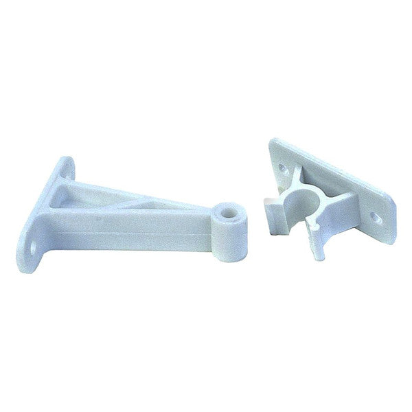 3IN CCLIP DOOR HOLDER POLAR WHITE