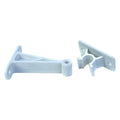 3IN CCLIP DOOR HOLDER POLAR WHITE