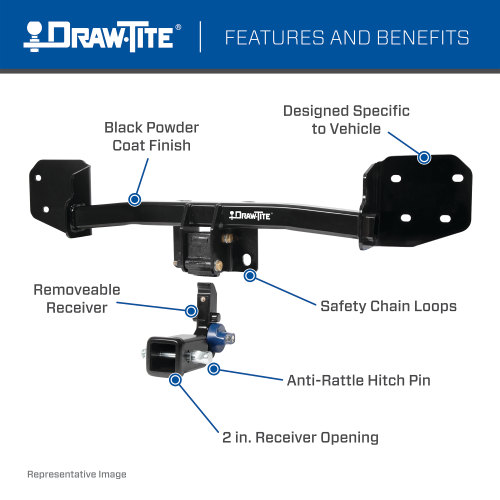Hidden Hitch auto part