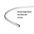 Door Edge Guard: Door Molding; 3/8 inch; chrome