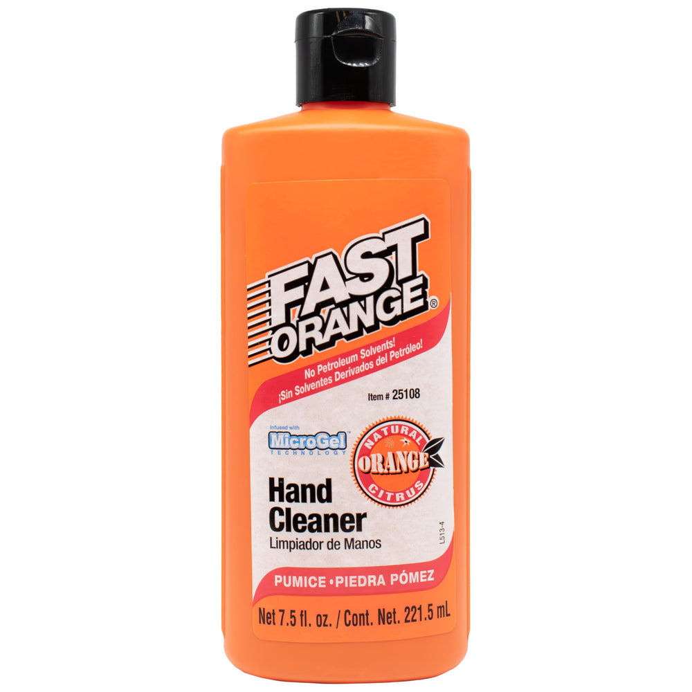 FAST ORANGE FINE PUMICE LOTION HAND CLEANER 7.5OZ BOTTLE