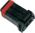 NAMZ JAE MX-1900 2-Position Female Black Socket Housing (HD 72906-11)