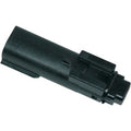 NAMZ 07-23 V-Twin XL 1200 & 883 Models Molex MX-150 4-Position Male Connector - Blk (HD 72175-07BK)