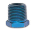 Russell Performance 3/8in Male to 1/4in Female Pipe Bushing Reducer (Blue)