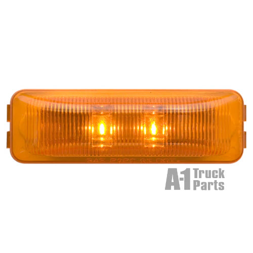 LED THINLINE M/C 2 DIODE AMBER