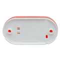 DURAMLD SNG BLB OVAL RED