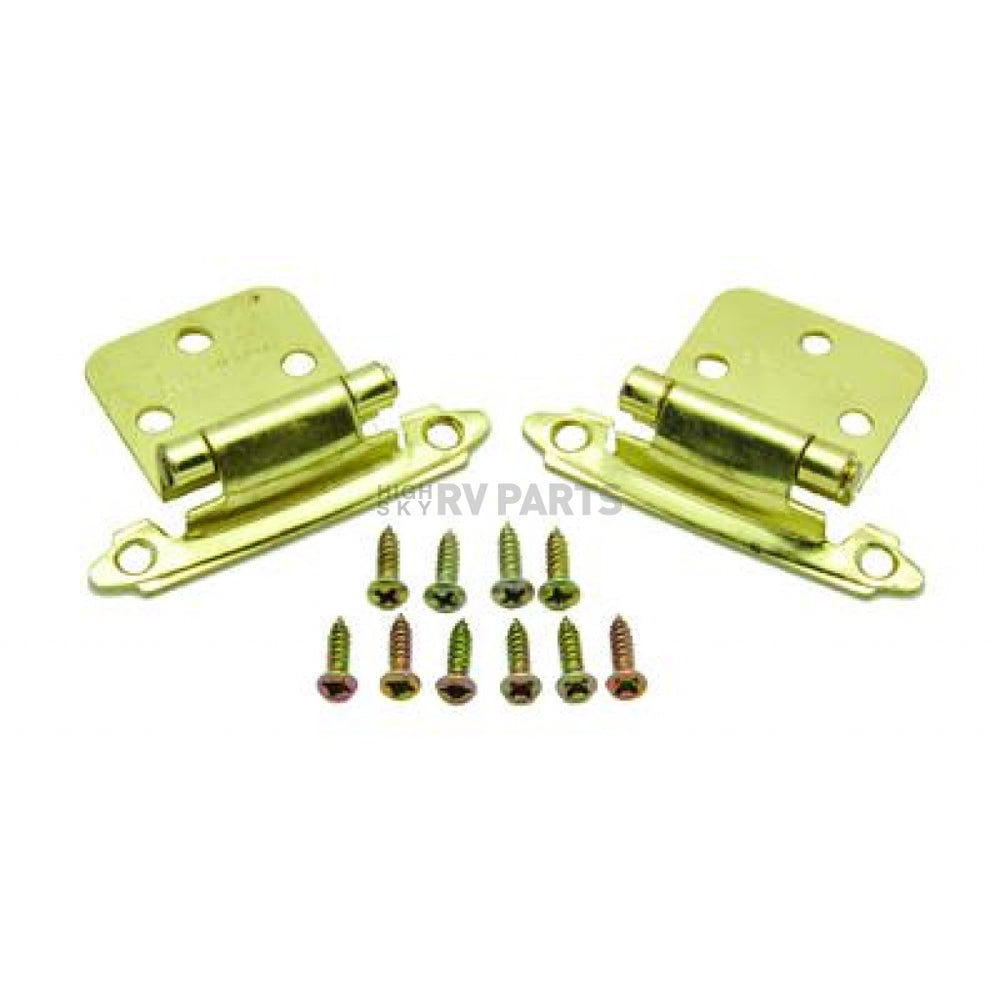 SELF CLOSING HINGE / BRASS (2/CTN)