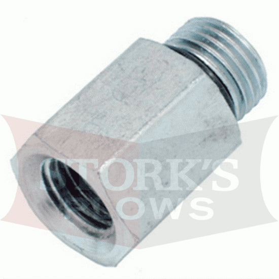 ADAPTER FEM 1/4 NPT TO M SAE6 PLOWS AND ACCESSORIES