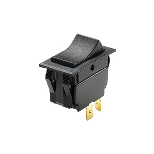 BLACK ROCKER SWITCH (MOM. ON/OFF/MO
