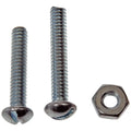 MACHINE SCREW WITH NUTS - 3/16 IN.-