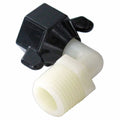 WINGNUT SWIVEL NYLON 1/2IN14 NPT (F) X 1/2IN14 (M)