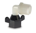 WINGNUT SWIVEL NYLON 1/2IN14 NPT (F) X 1/2IN14 (M)