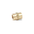 PIPE COUPLING 3/8 BRASS